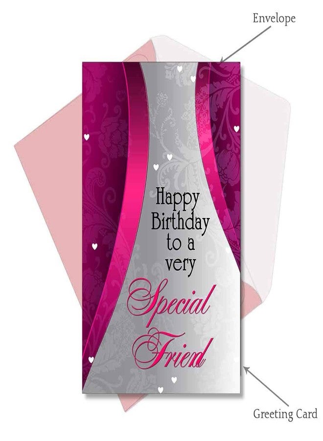 Alwaysgift Happy Birthday To A Very special Friend Greeting Card & Golden Rose Hamper - Image 2